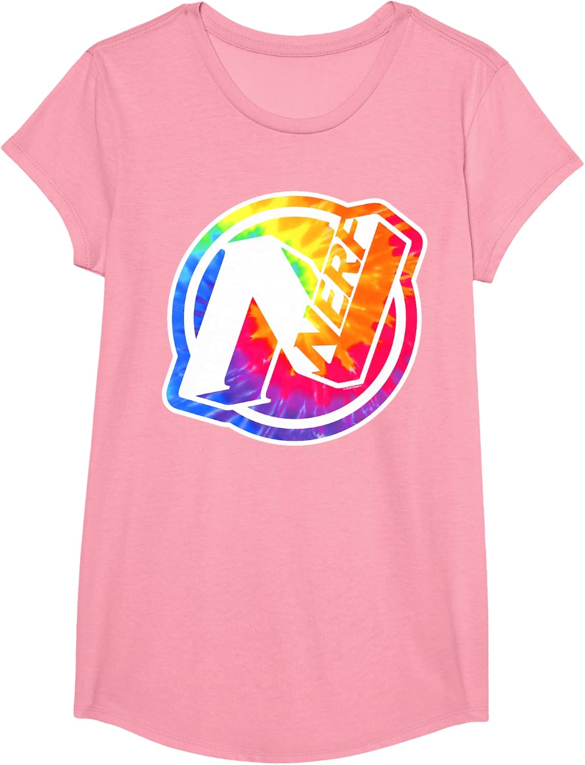 image:imageNerf Tie Dye Logo TShirtPink