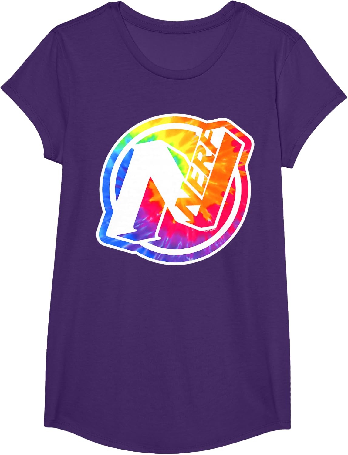 image:imageNerf Tie Dye Logo TShirtPurple