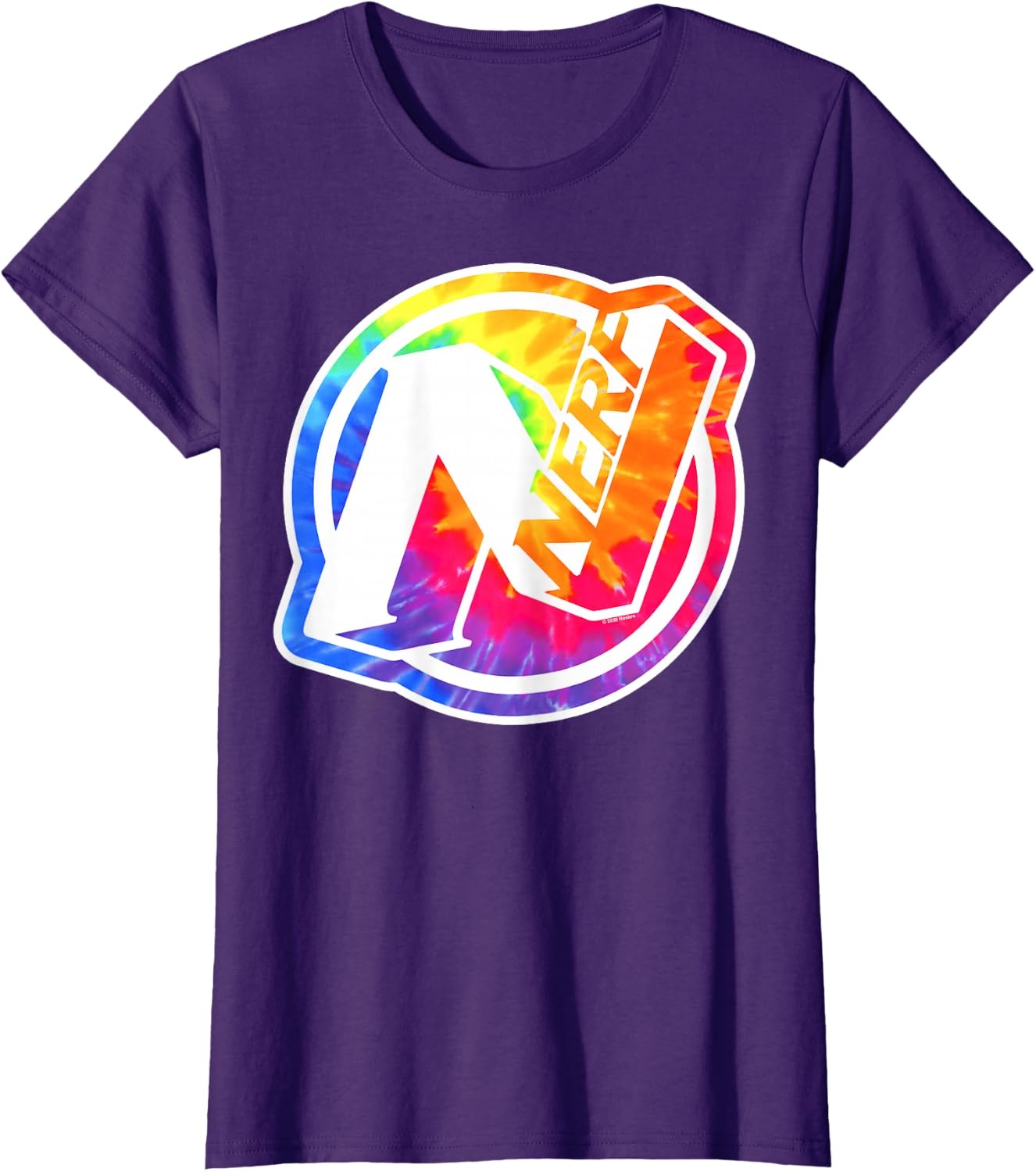 image:imageNerf Tie Dye Logo TShirtPurple