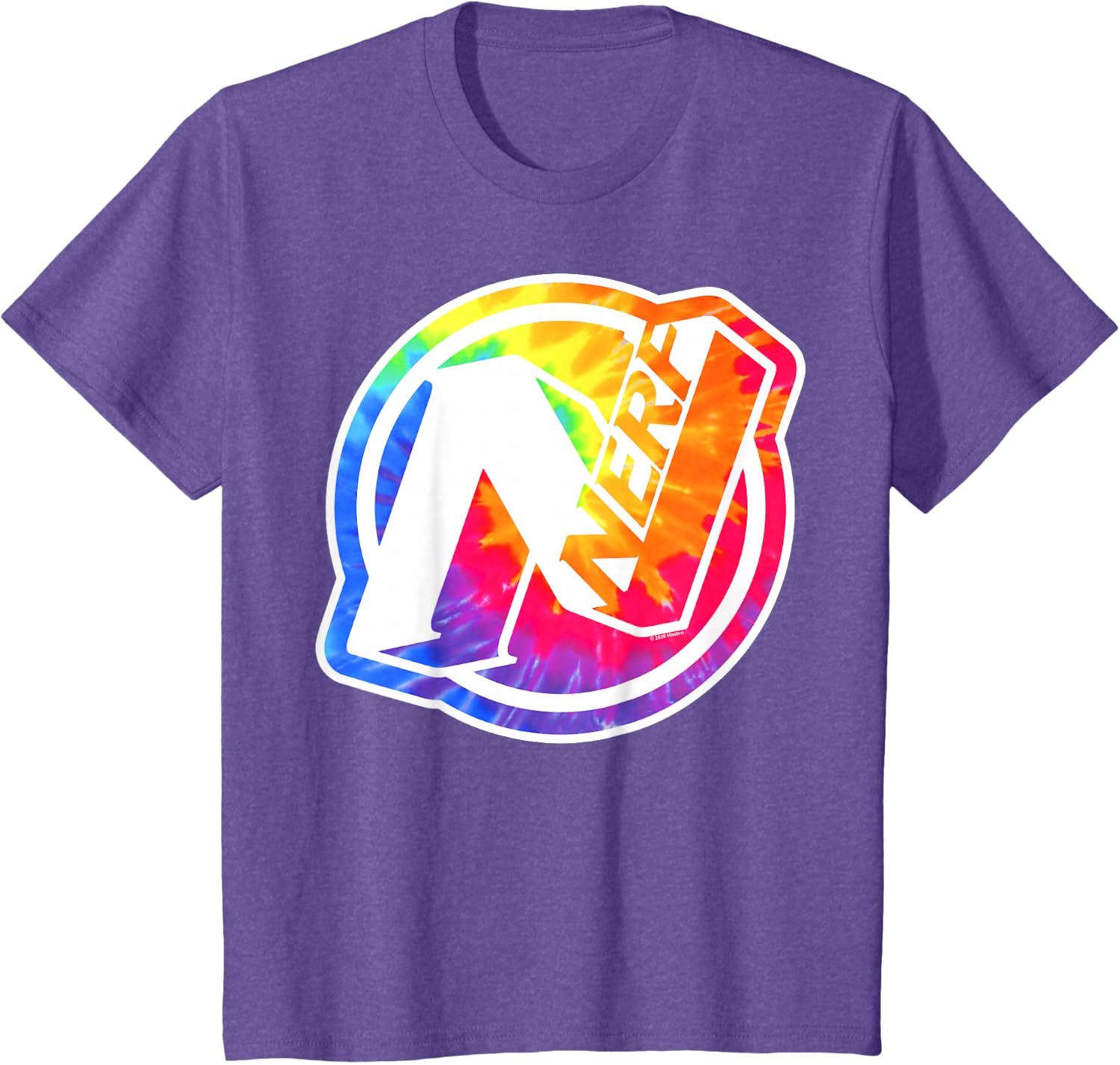 image:imageNerf Tie Dye Logo TShirtPurple Heather