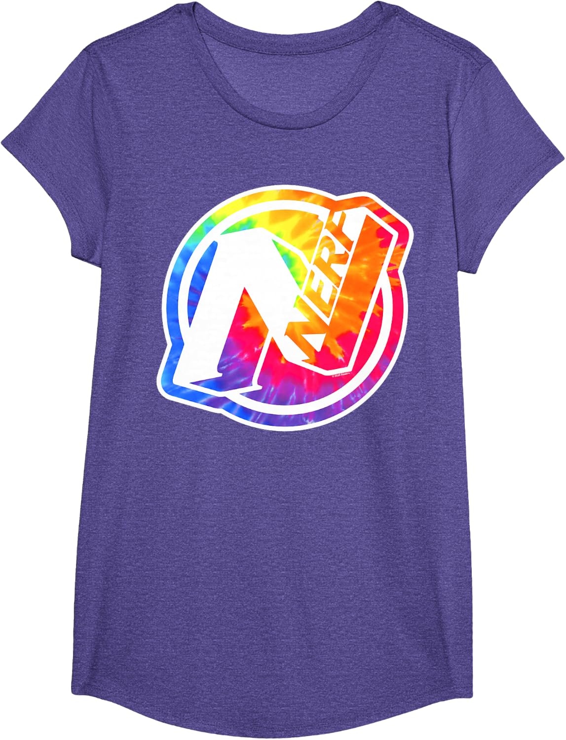 image:imageNerf Tie Dye Logo TShirtPurple Heather
