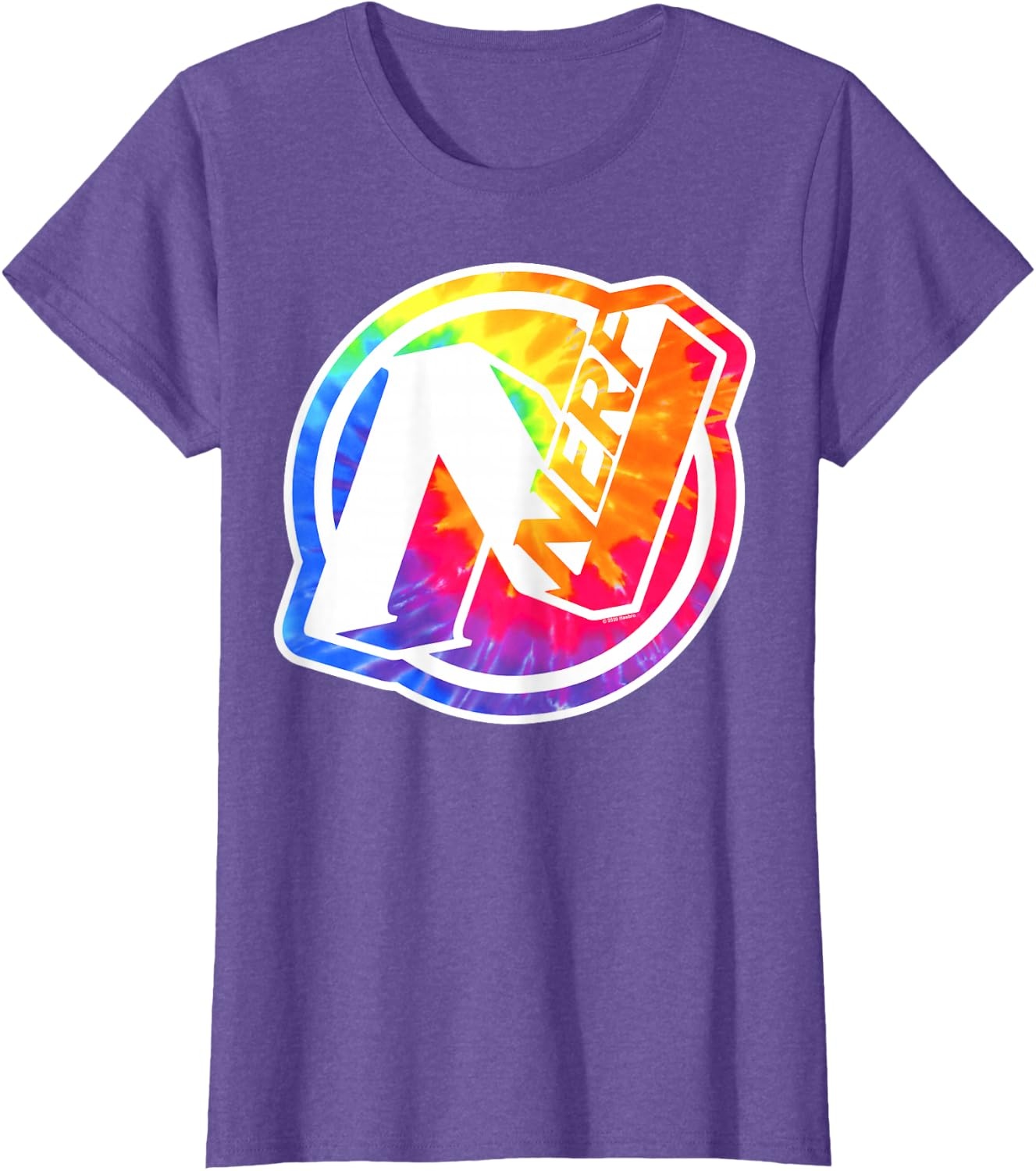 image:imageNerf Tie Dye Logo TShirtPurple Heather