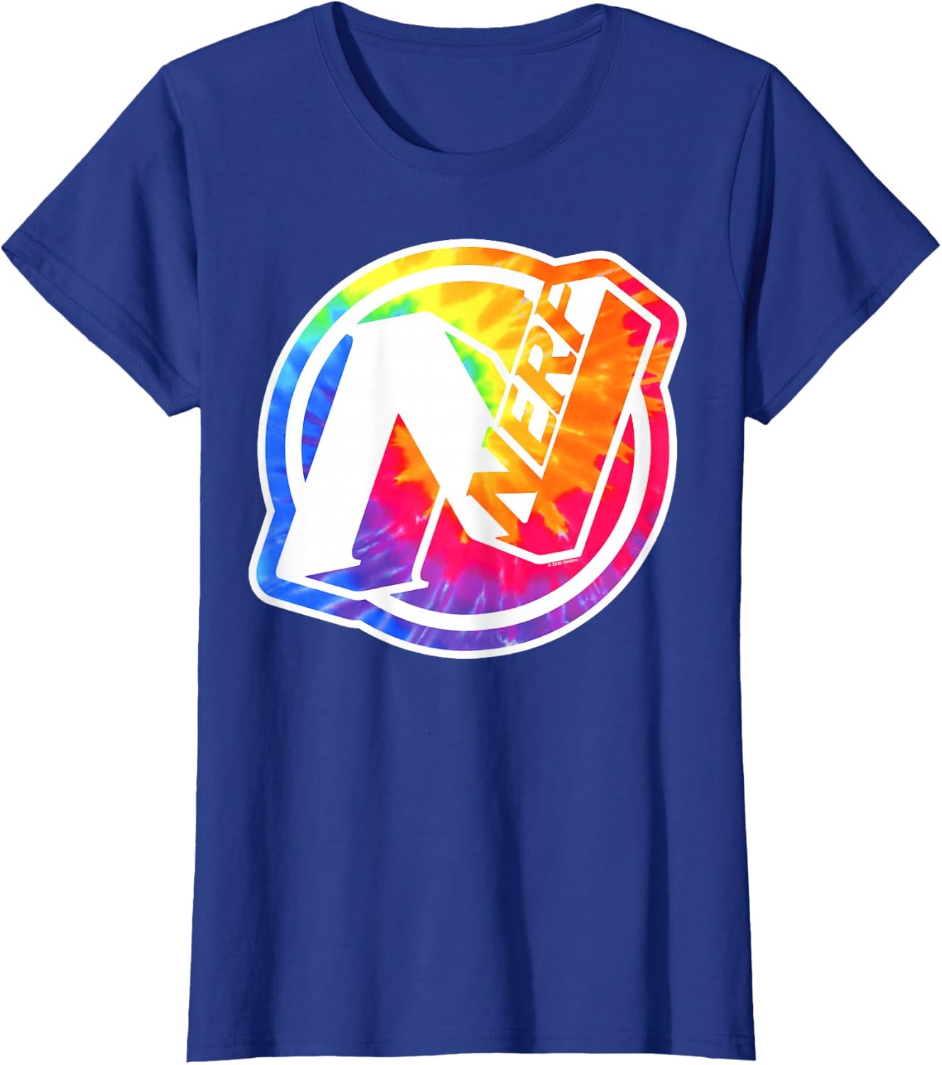 image:imageNerf Tie Dye Logo TShirtRoyal Blue