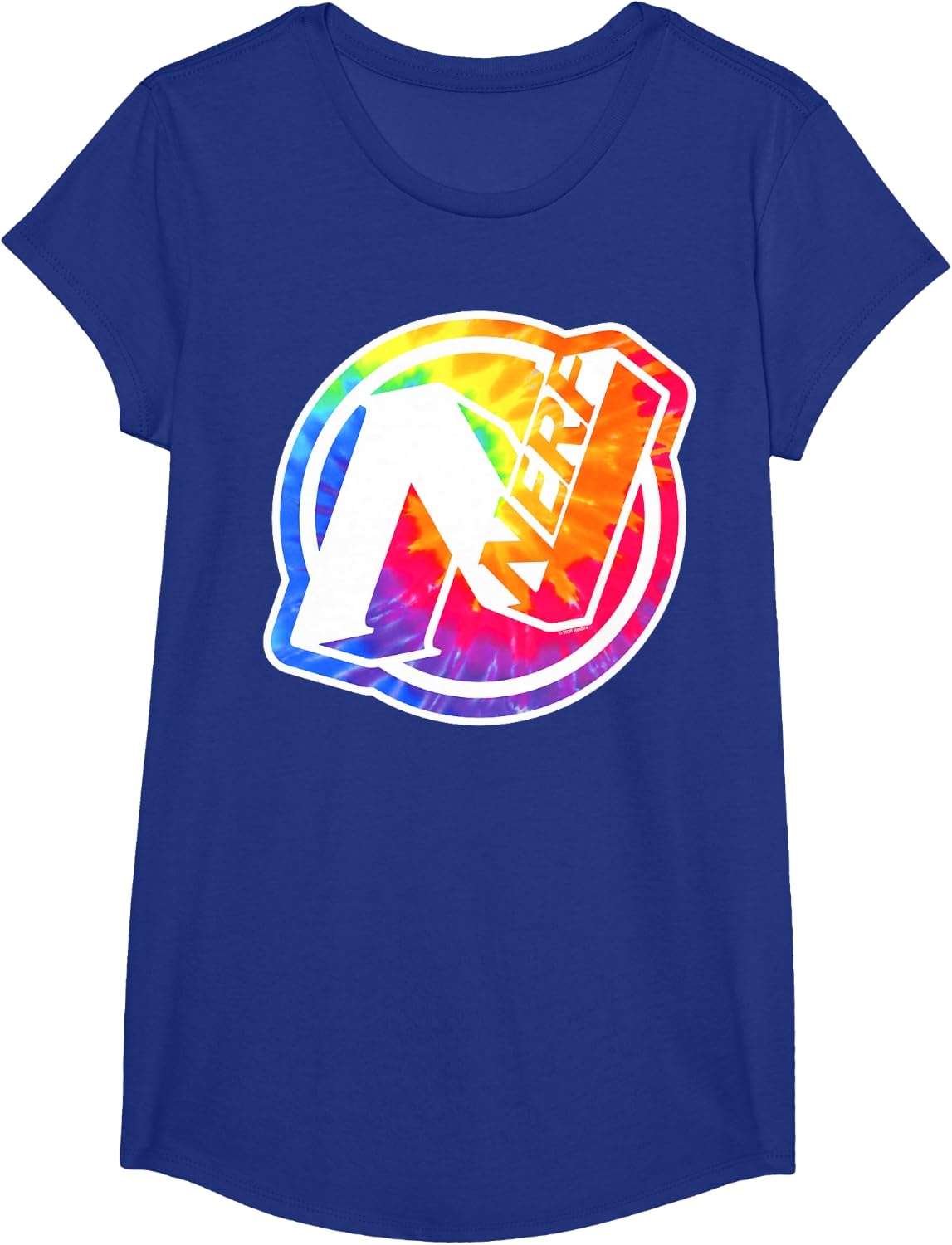 image:imageNerf Tie Dye Logo TShirtRoyal Blue