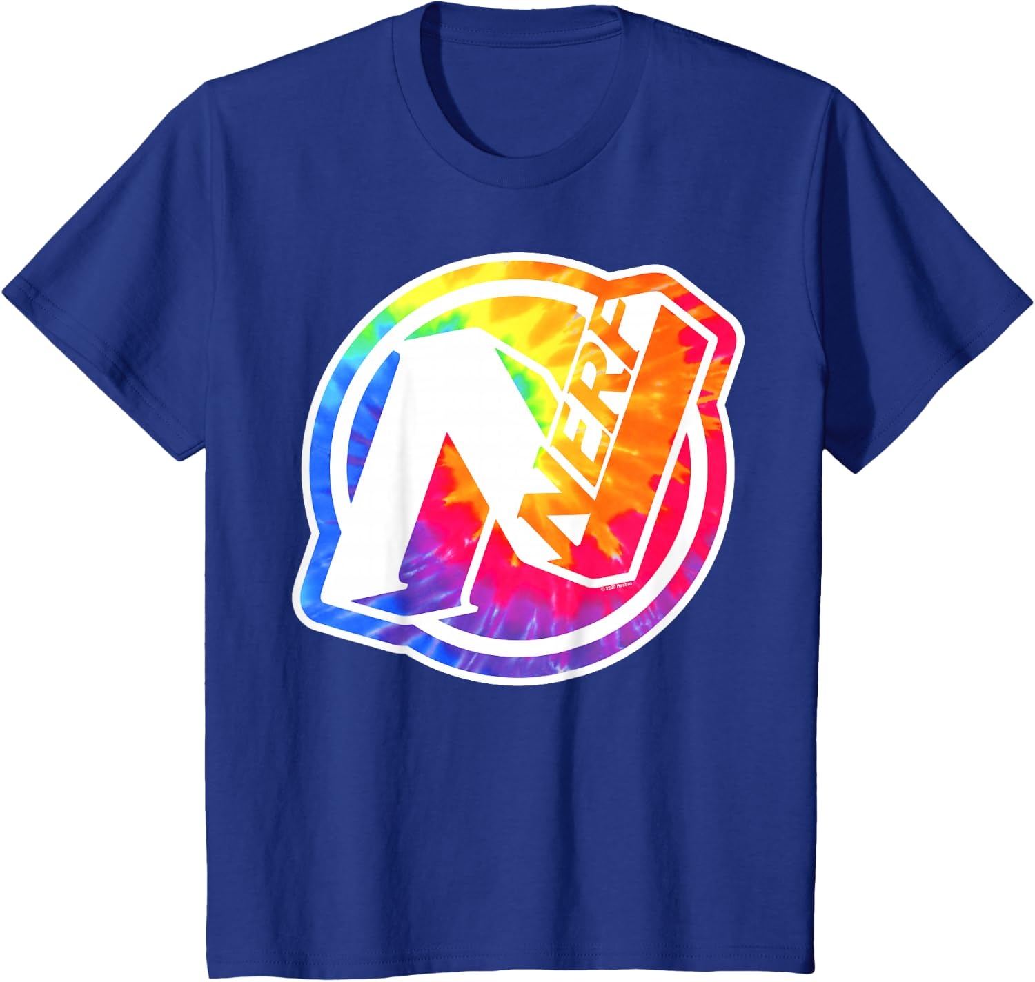 image:imageNerf Tie Dye Logo TShirtRoyal Blue