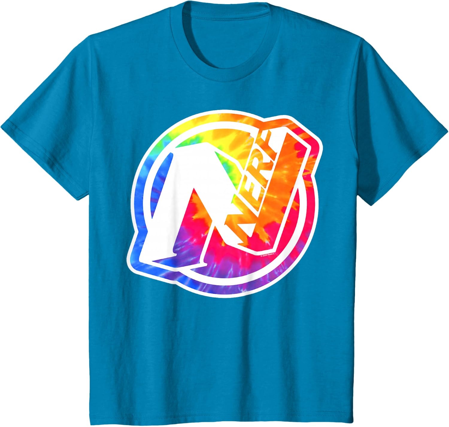 image:imageNerf Tie Dye Logo TShirtSapphire Blue