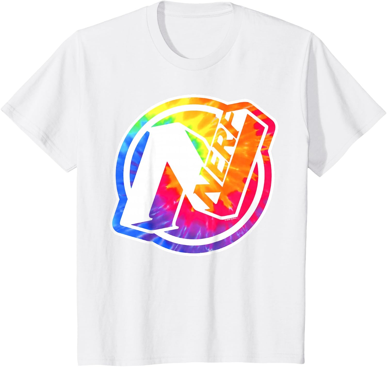 image:imageNerf Tie Dye Logo TShirtWhite