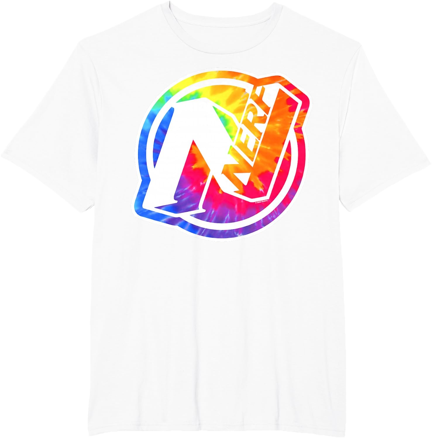image:imageNerf Tie Dye Logo TShirtWhite