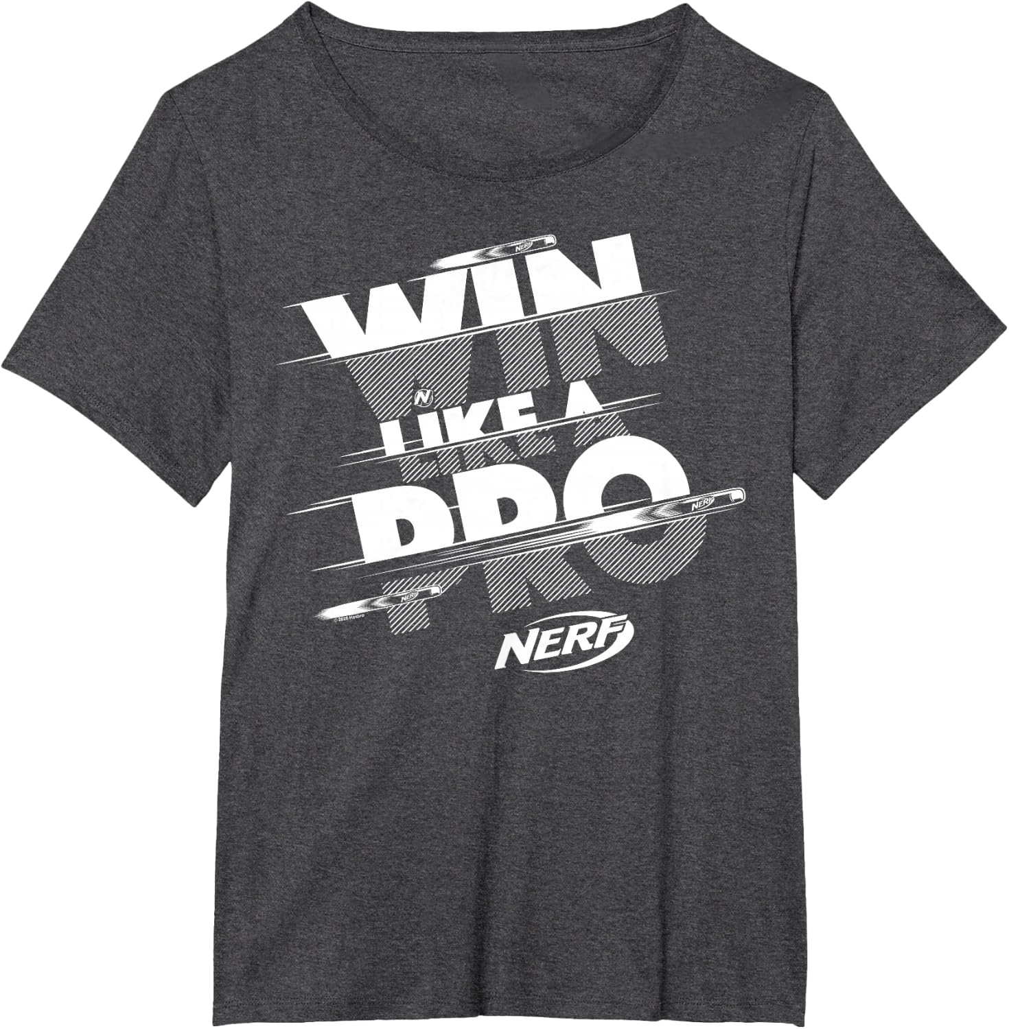 image:imageNerf Win Like A Pro TShirtDark Heather Grey