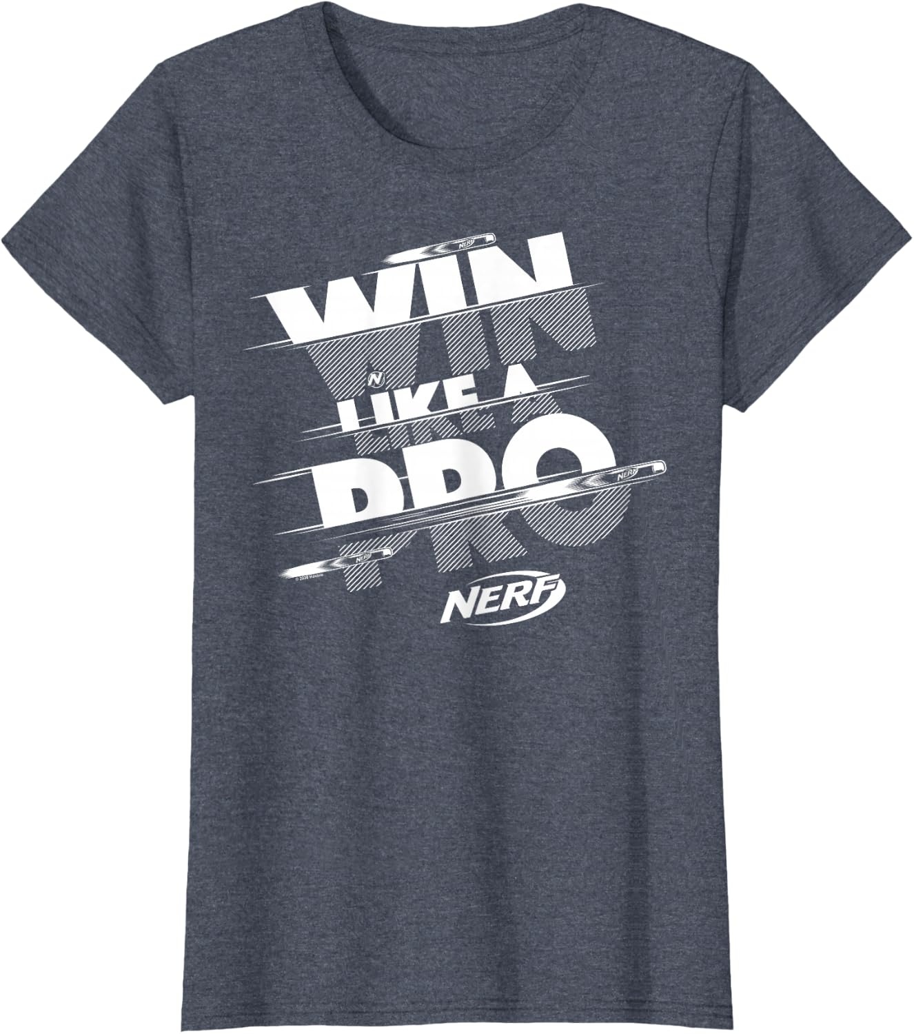 image:imageNerf Win Like A Pro TShirtHeather Blue