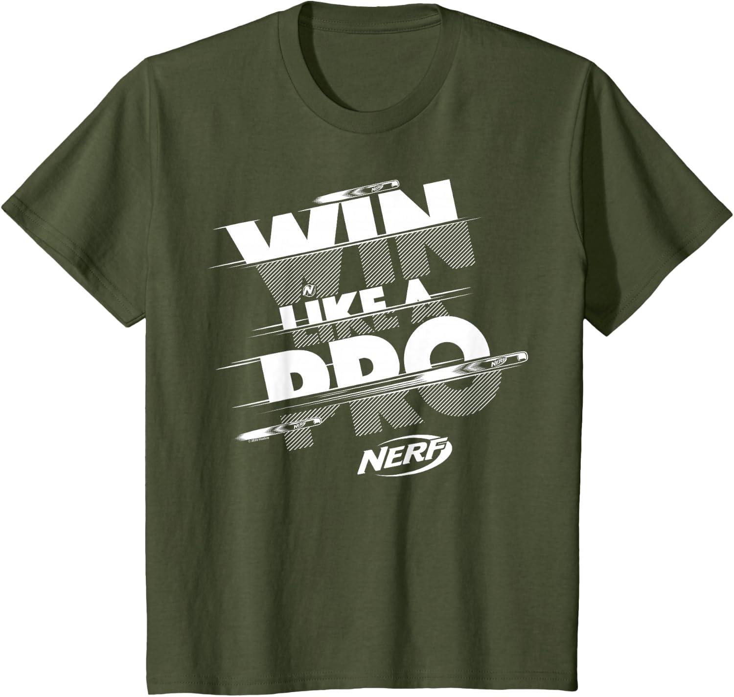 image:imageNerf Win Like A Pro TShirtOlive Green