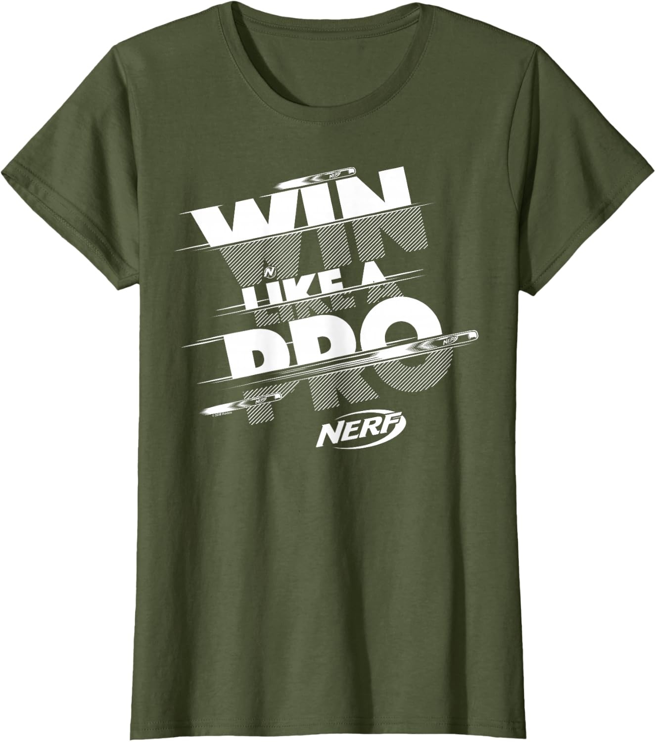 image:imageNerf Win Like A Pro TShirtOlive Green