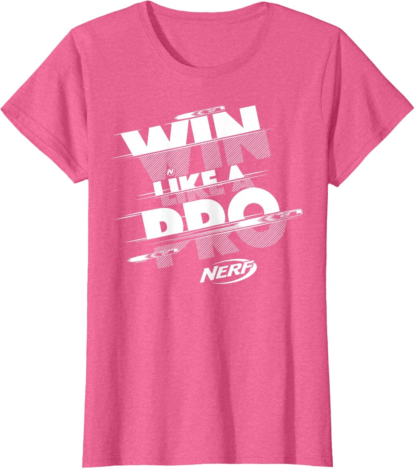 image:imageNerf Win Like A Pro TShirtPink Heather