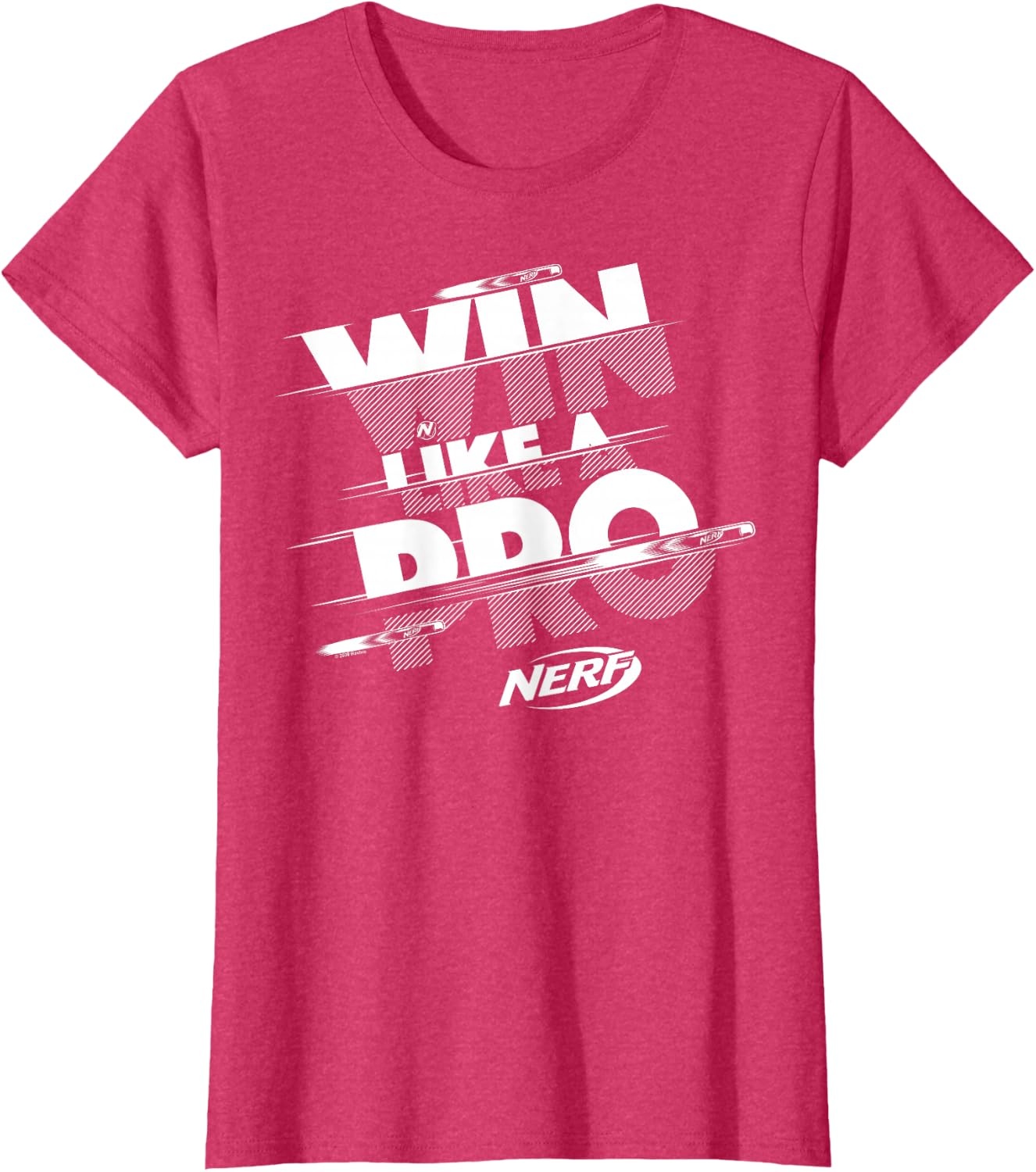 image:imageNerf Win Like A Pro TShirtRed Heather