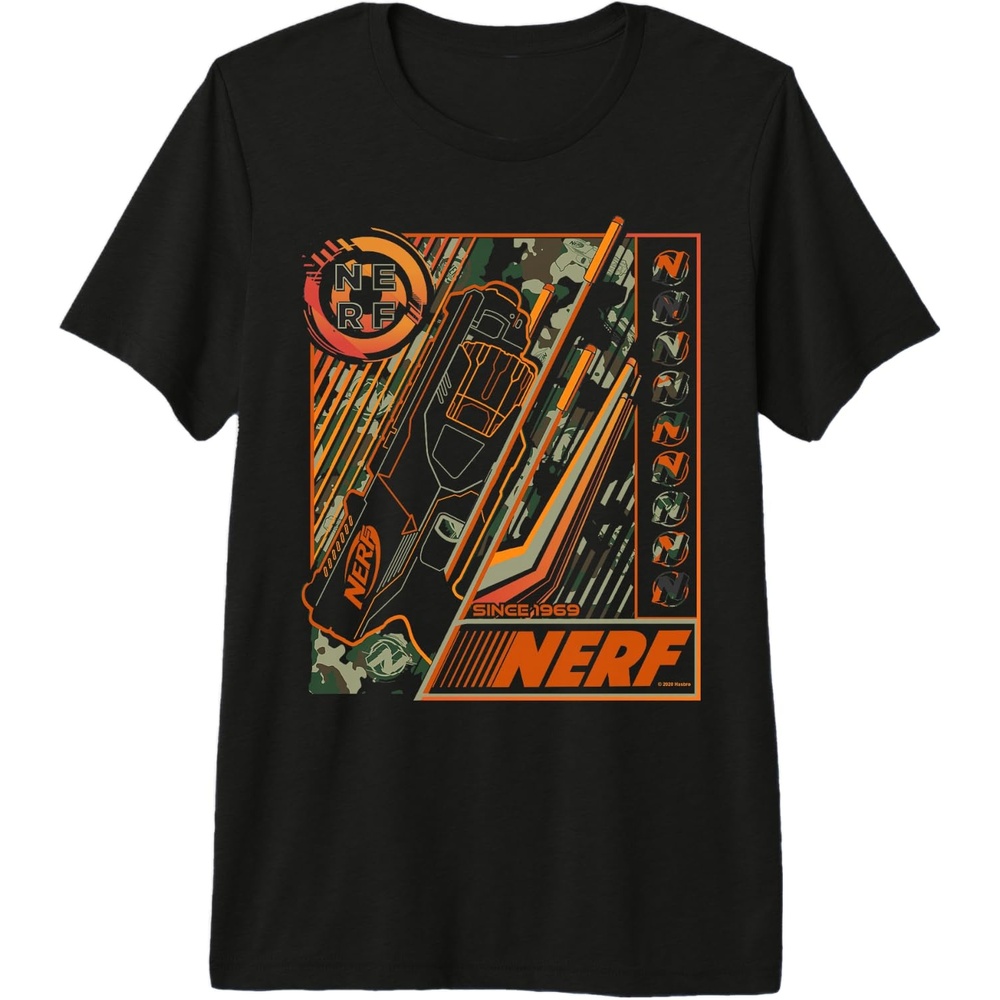image:imageNerf Blaster Since 1969 Poster Premium TriBlend TShirtBlack