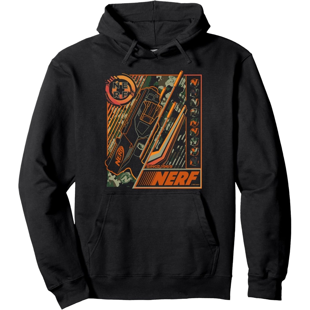 image:imageNerf Blaster Since 1969 Poster Pullover HoodieBlack