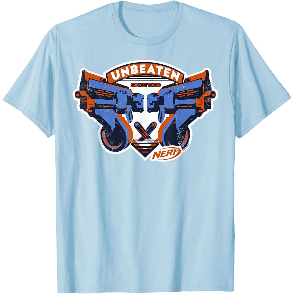 image:imageNerf Blasters Unbeaten Logo TShirtBaby Blue