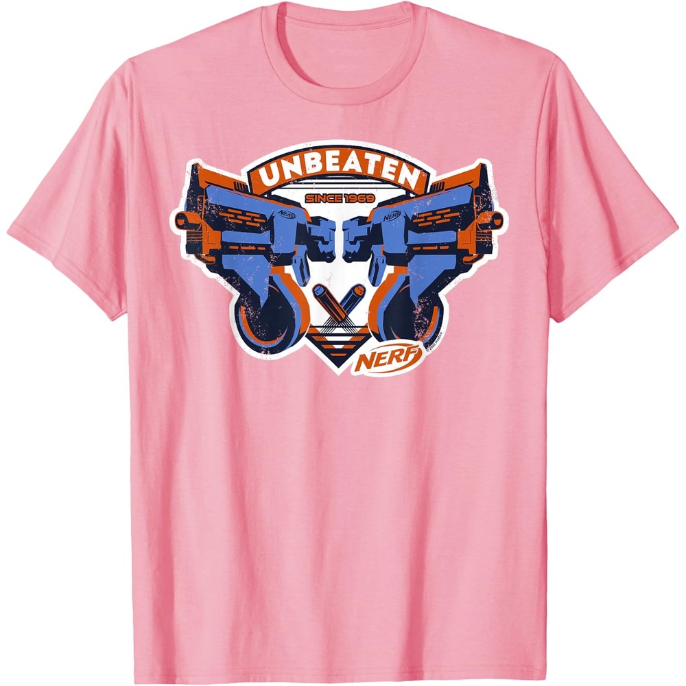 image:imageNerf Blasters Unbeaten Logo TShirtPink