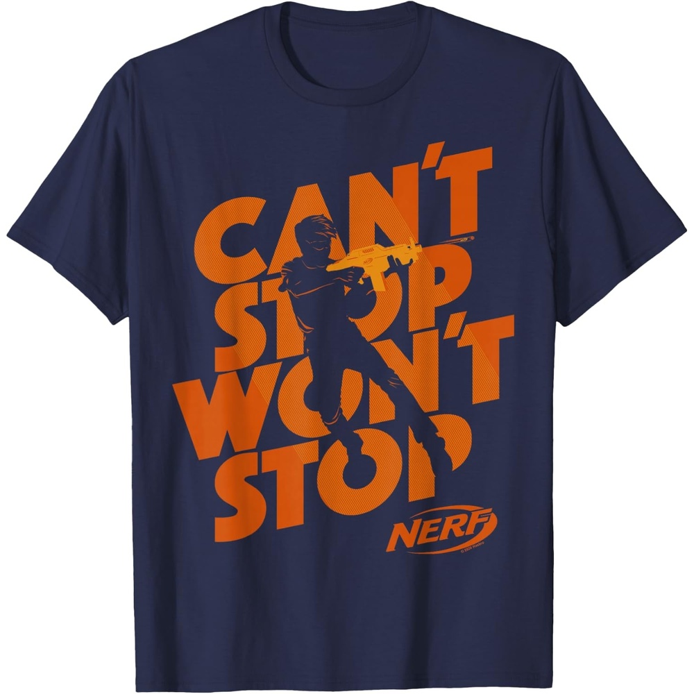 image:imageNerf Cant Stop Wont Stop Silhouette TShirtNavy Blue