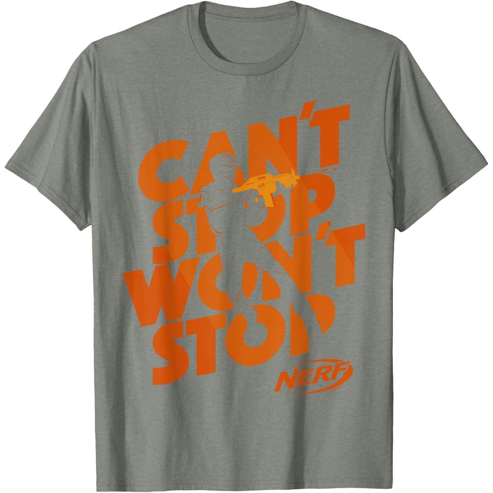 image:imageNerf Cant Stop Wont Stop Silhouette TShirtOlive Heather