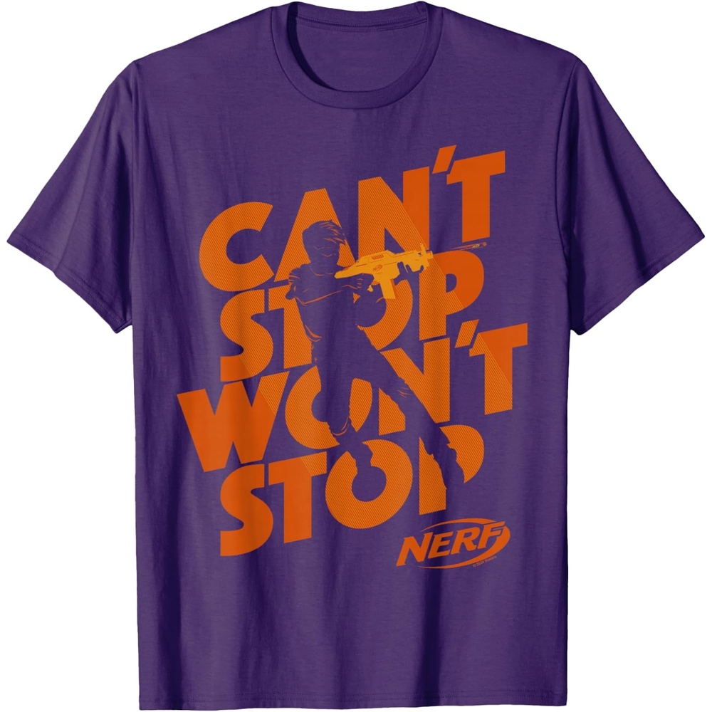 image:imageNerf Cant Stop Wont Stop Silhouette TShirtPurple