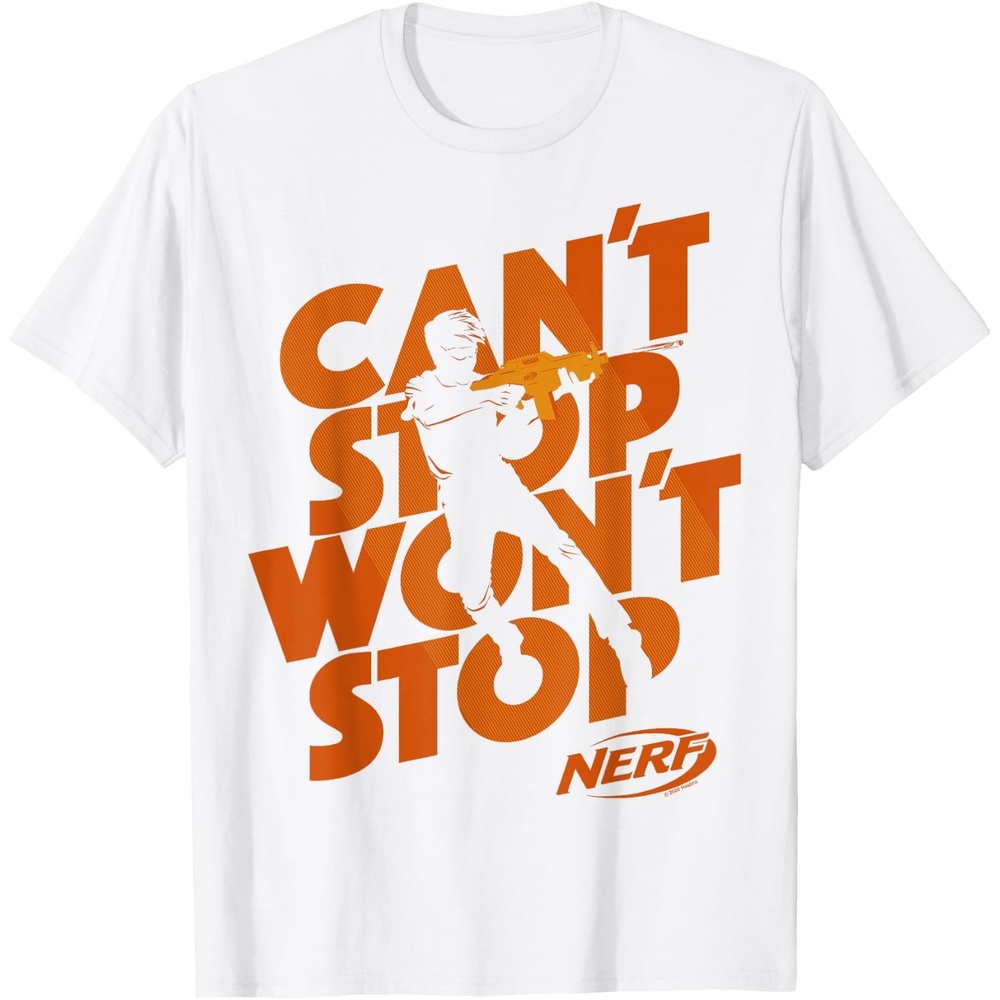 image:imageNerf Cant Stop Wont Stop Silhouette TShirtWhite