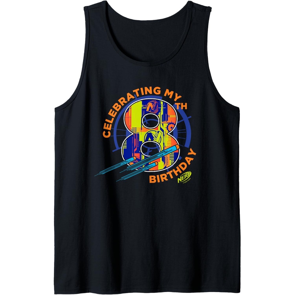 image:imageNerf Celebrating My 8th Birthday Tank TopBlack