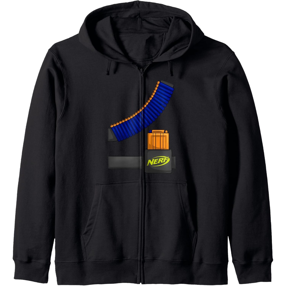 image:imageNerf Faux Tactical Costume Zip HoodieBlack