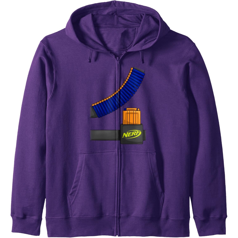 image:imageNerf Faux Tactical Costume Zip HoodiePurple