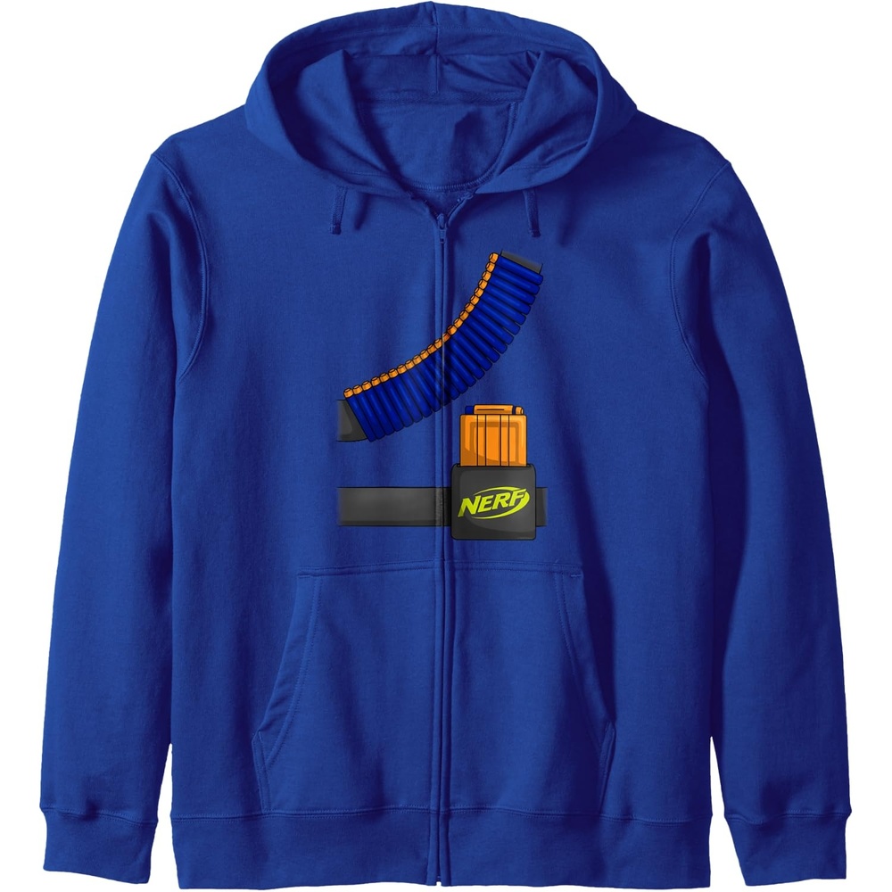 image:imageNerf Faux Tactical Costume Zip HoodieRoyal Blue