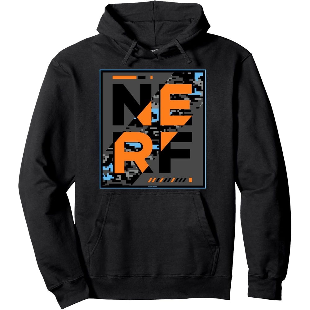image:imageNerf Glitch Poster Pullover HoodieBlack