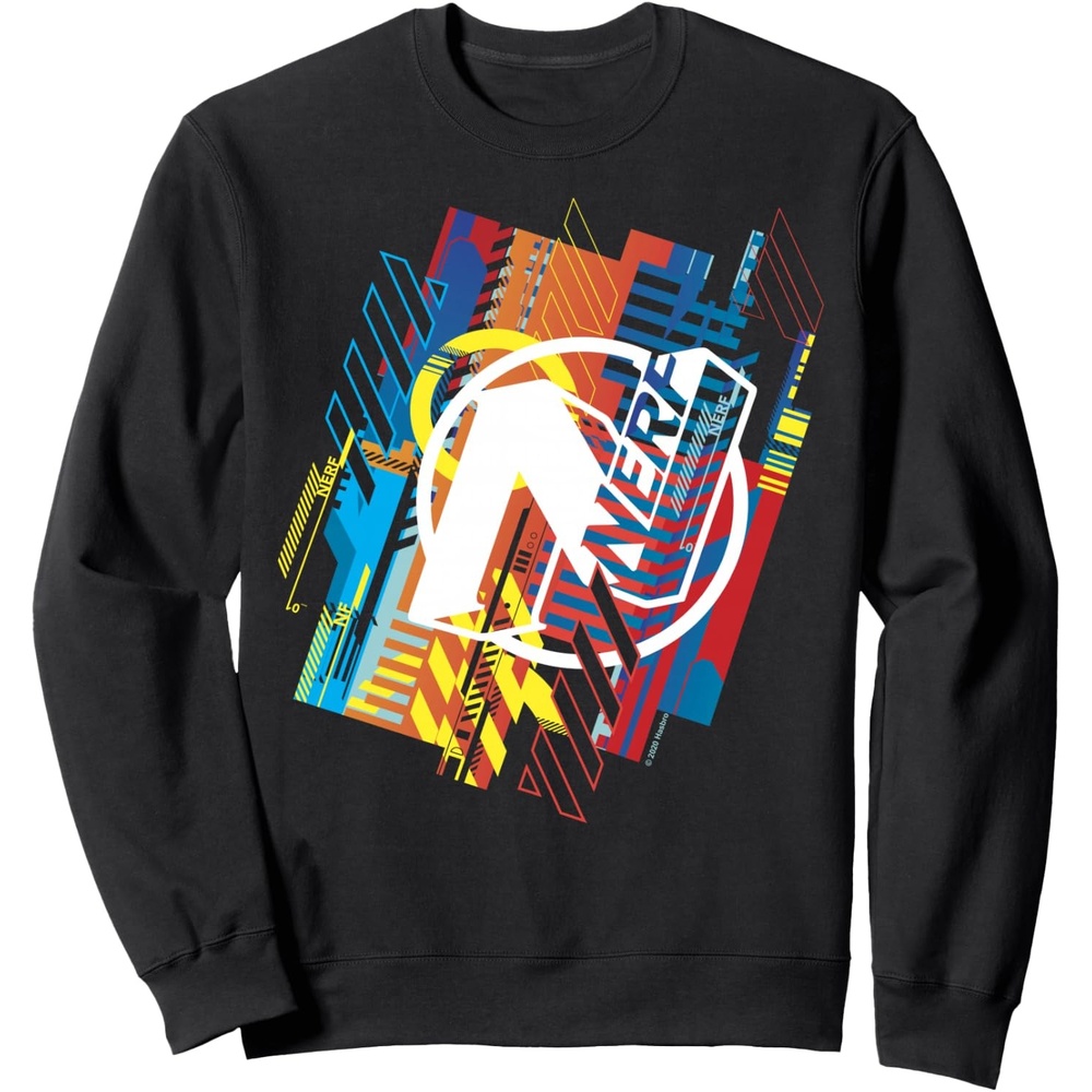 image:imageNerf N Glitched Logo SweatshirtBlack