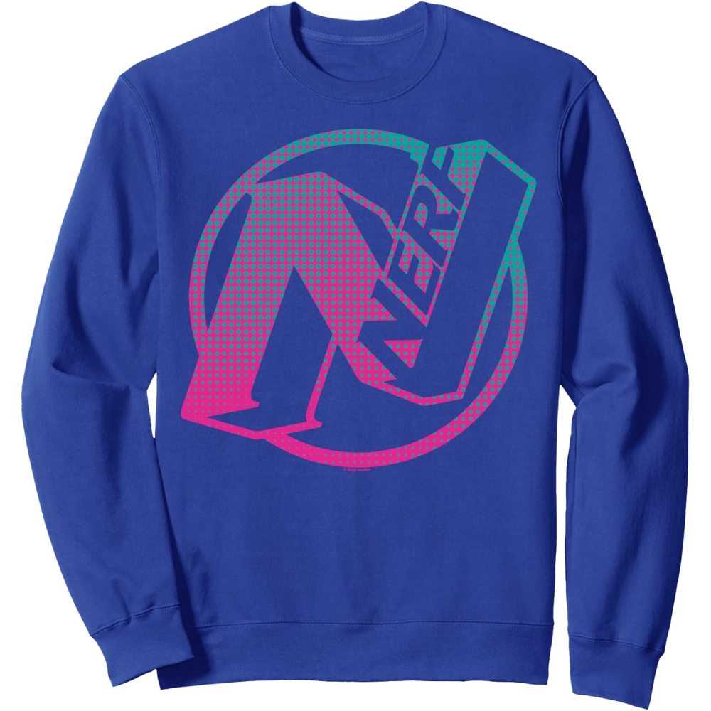 image:imageNerf N Gradient Comic Style Logo SweatshirtRoyal Blue