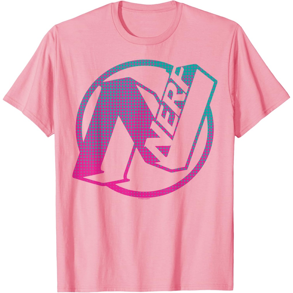 image:imageNerf N Gradient Comic Style Logo TShirtPink