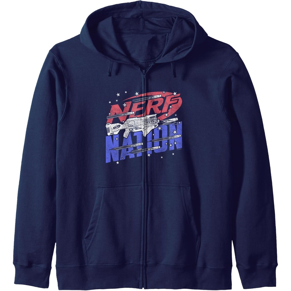 image:imageNerf Nation Americana Blaster Zip HoodieNavy Blue