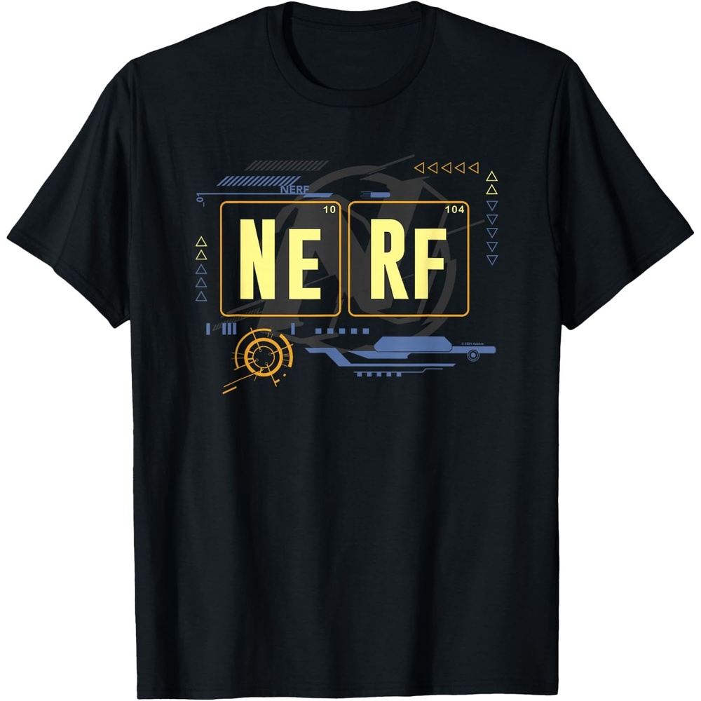 image:imageNerf Periodic Elements Of Nerf TShirtBlack