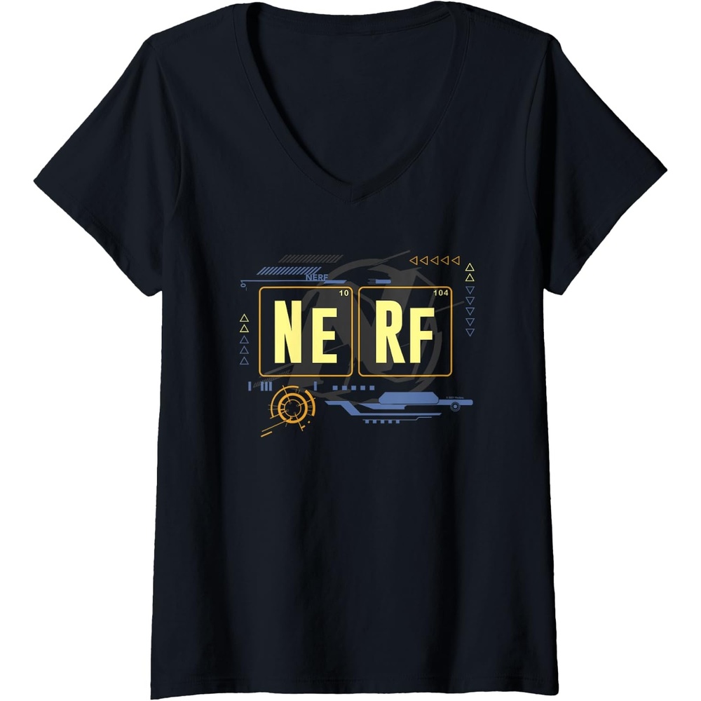 image:imageNerf Periodic Elements Of Nerf VNeck TShirtBlack