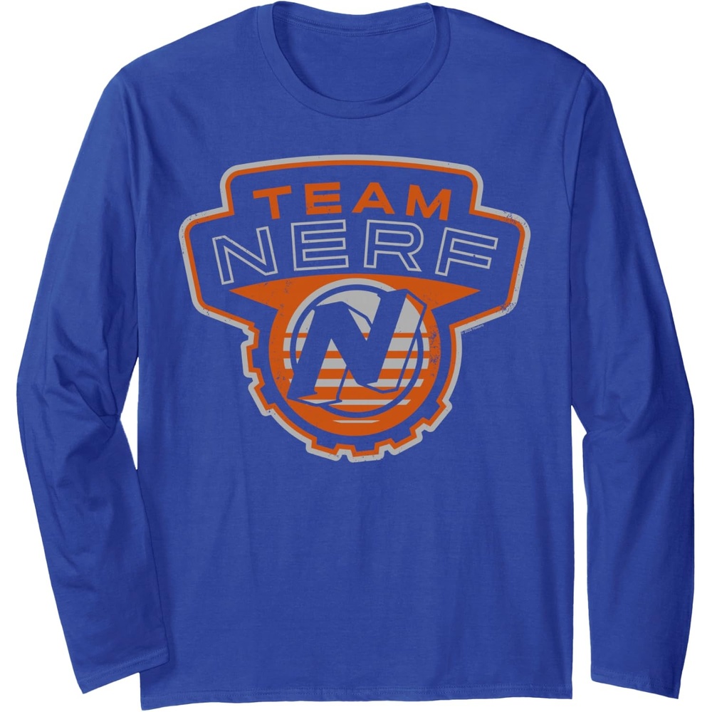 image:imageNerf Team Nerf Logo Long Sleeve TShirtRoyal Blue