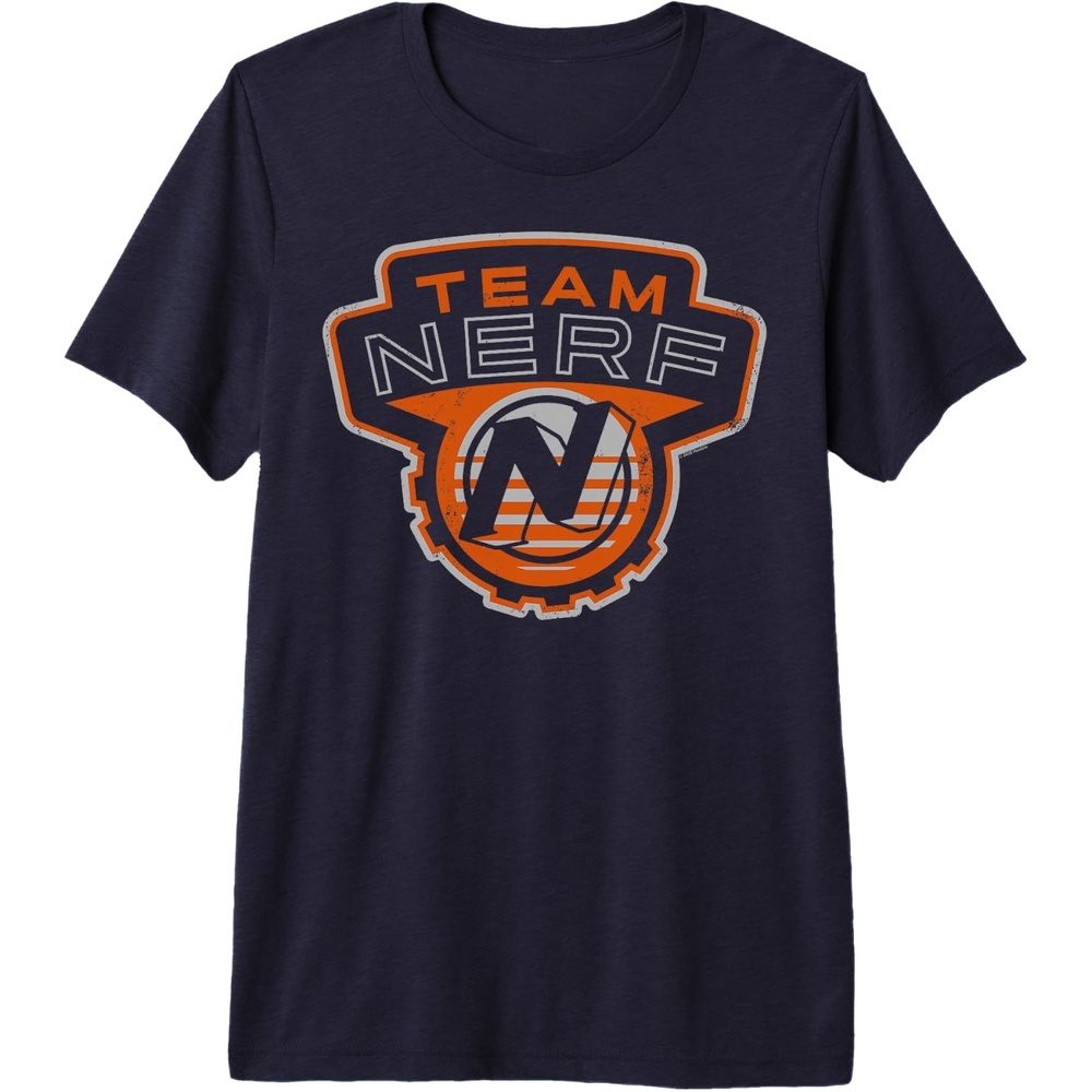 image:imageNerf Team Nerf Logo Premium TriBlend TShirtNavy Blue