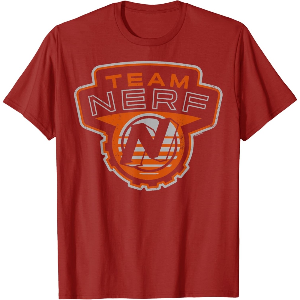 image:imageNerf Team Nerf Logo TShirtCranberry Red