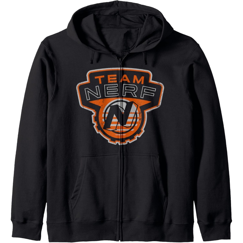 image:imageNerf Team Nerf Logo Zip HoodieBlack