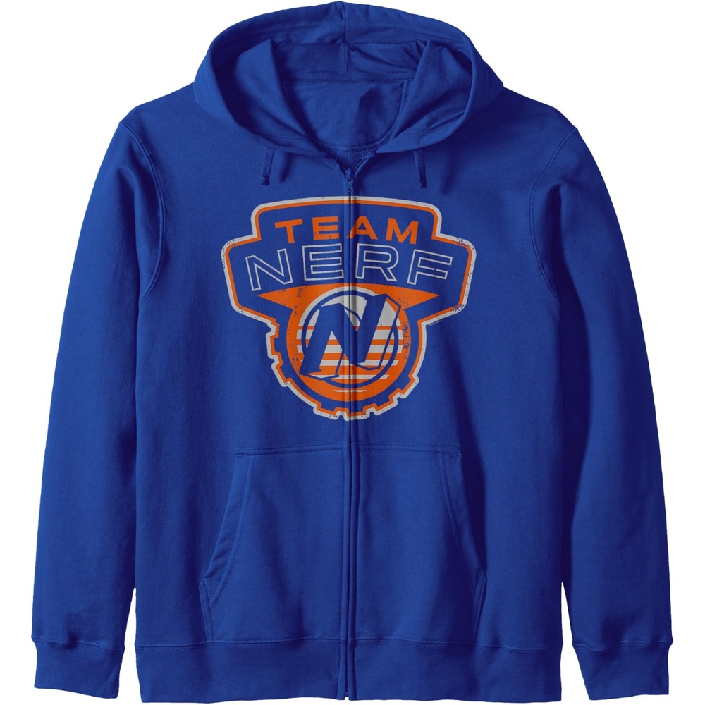 image:imageNerf Team Nerf Logo Zip HoodieRoyal Blue
