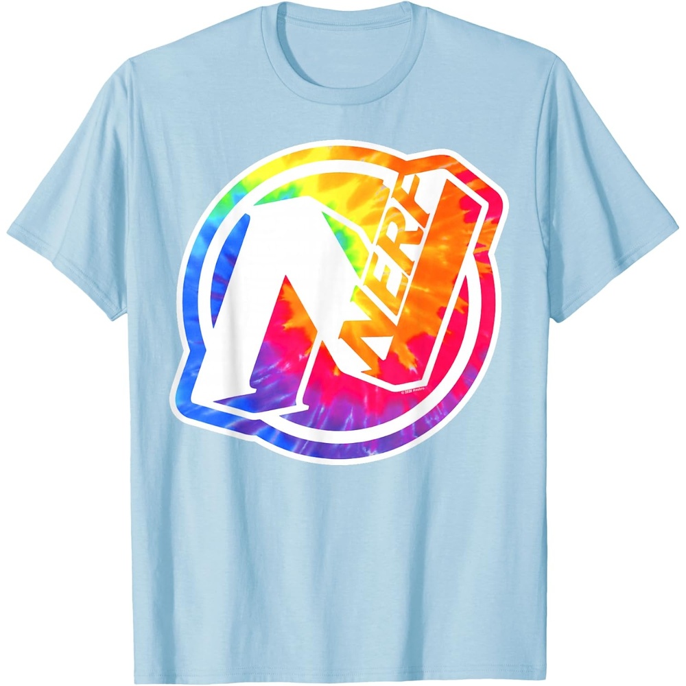 image:imageNerf Tie Dye Logo TShirtBaby Blue