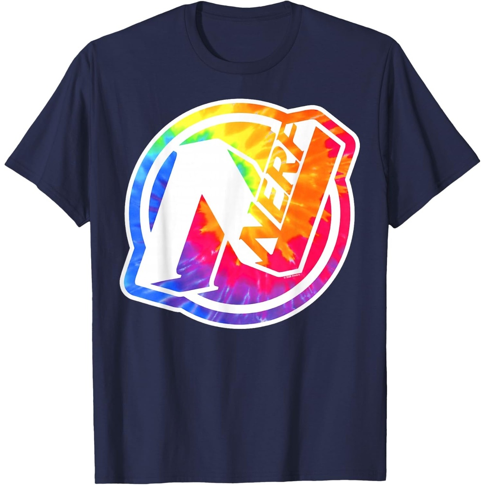 image:imageNerf Tie Dye Logo TShirtNavy Blue