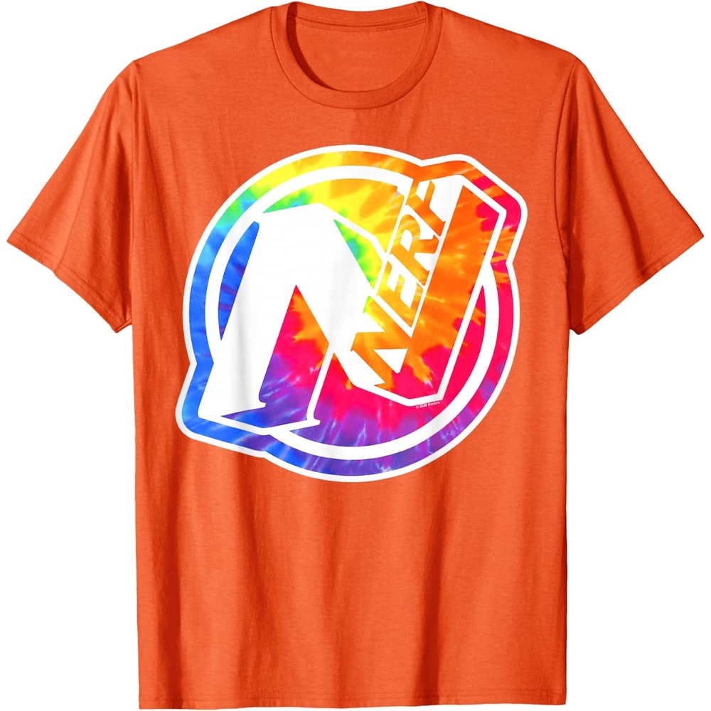 image:imageNerf Tie Dye Logo TShirtOrange