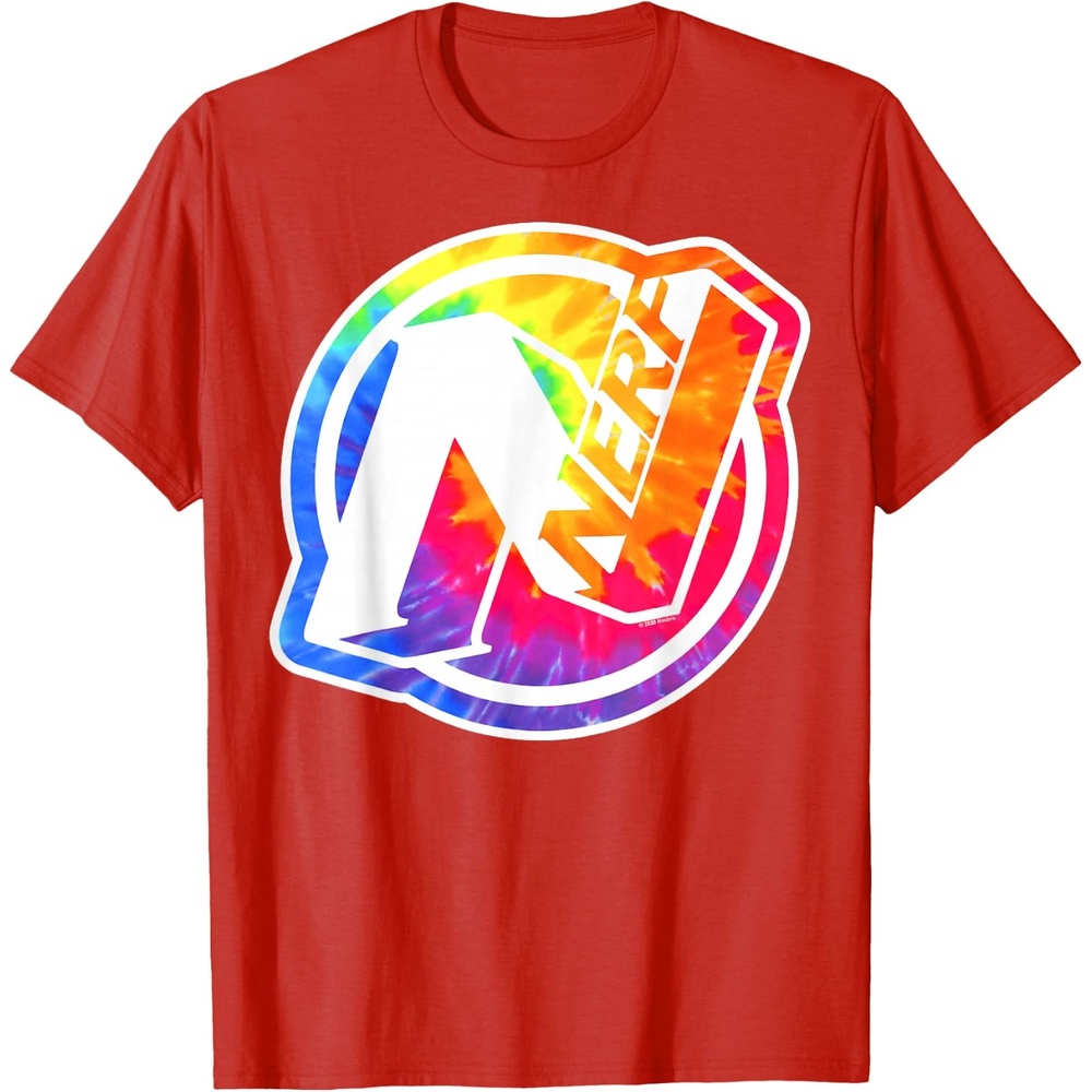 image:imageNerf Tie Dye Logo TShirtRed