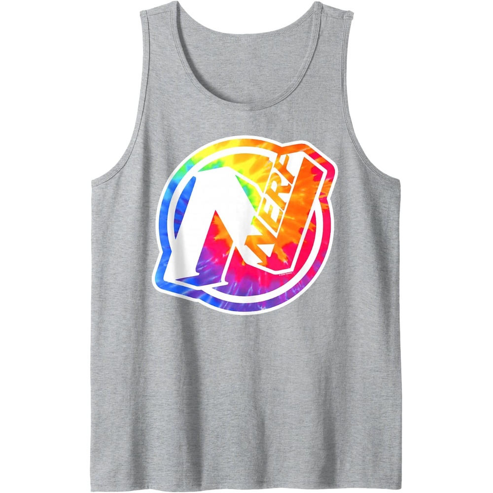 image:imageNerf Tie Dye Logo Tank TopHeather Grey