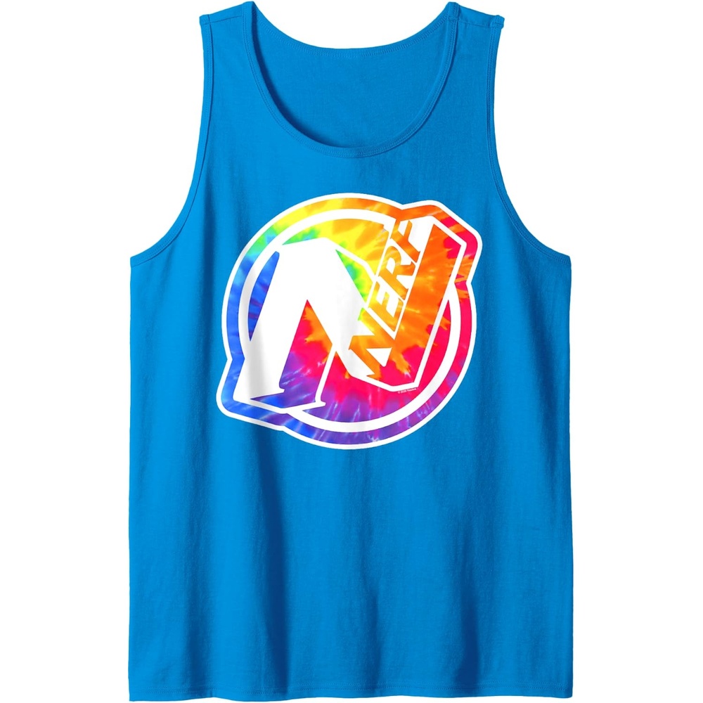 image:imageNerf Tie Dye Logo Tank TopSapphire Blue