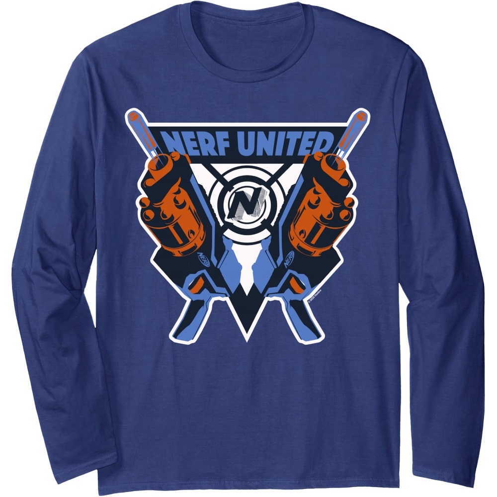 image:imageNerf United Blasters Long Sleeve TShirtNavy Blue