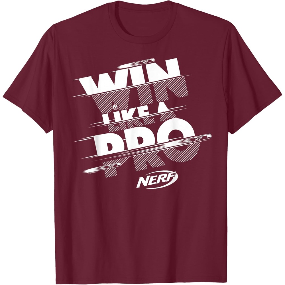 image:imageNerf Win Like A Pro TShirtBurgundy
